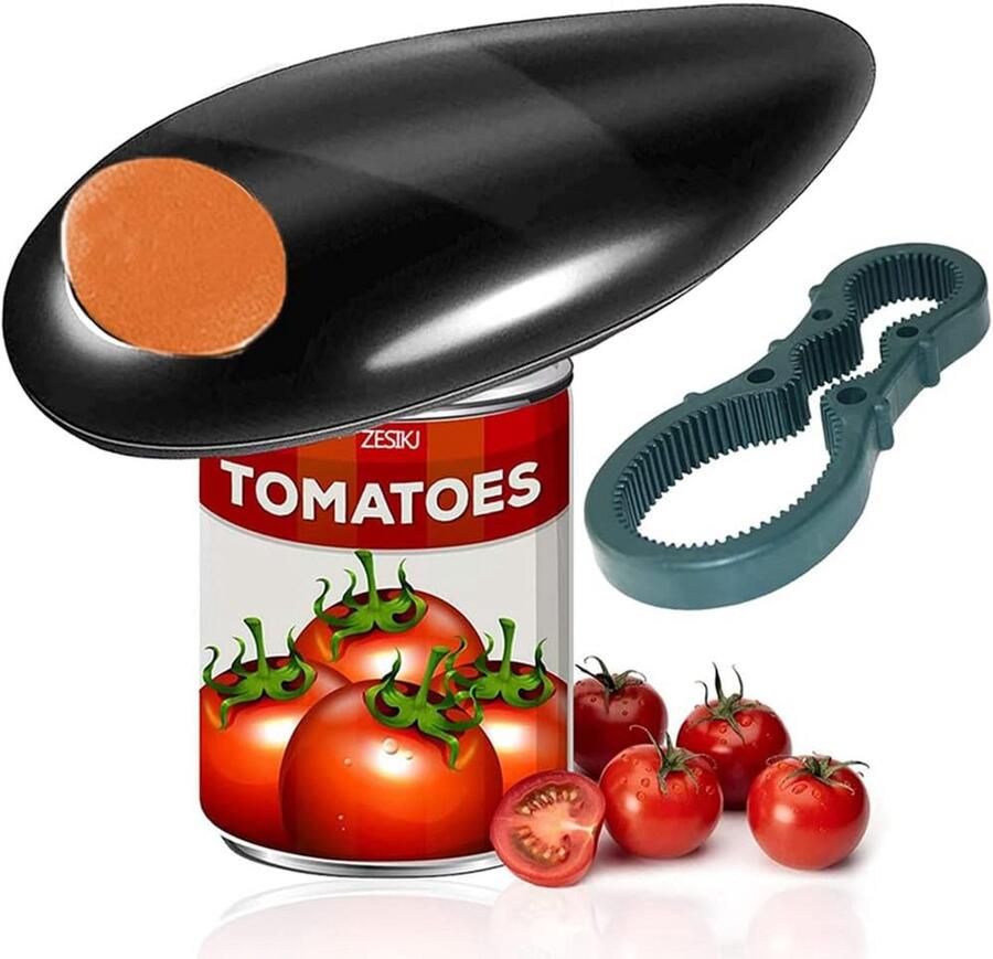 Kitchen Electric Can Opener One Touch Tin Automatic Can Opener for Chefs Arthritis and Seniors