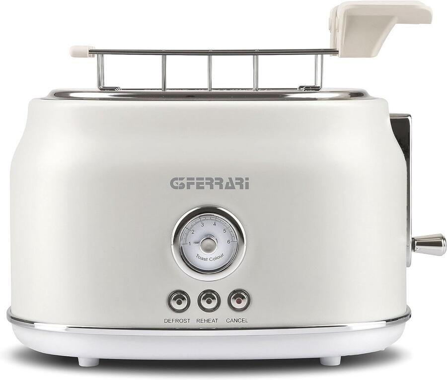 Klassieke Broodrooster met RVS Accenten Snelle en gelijkmatige toast