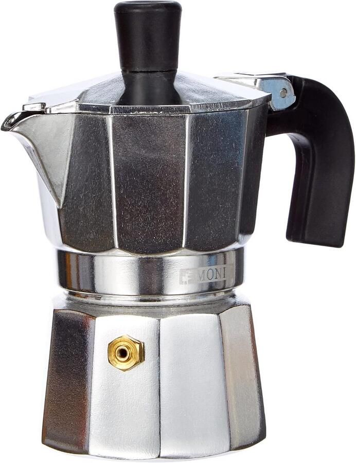 Klassieke Espressomachine voor 1 Kopje Snelle en Eenvoudige Koffiebereiding