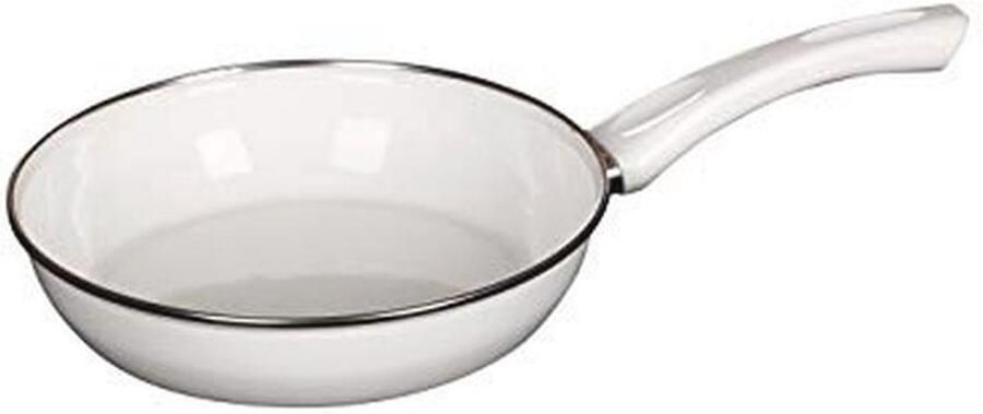 Klassieke keramische glazen pan 24 cm ideaal voor inductie koken