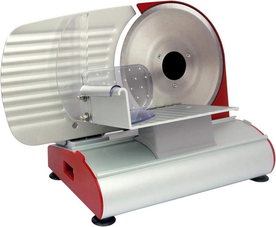 Klassieke RVS Snijmachine met 22 cm Mes Ideaal voor Thuisgebruik en Kwaliteitsvlees