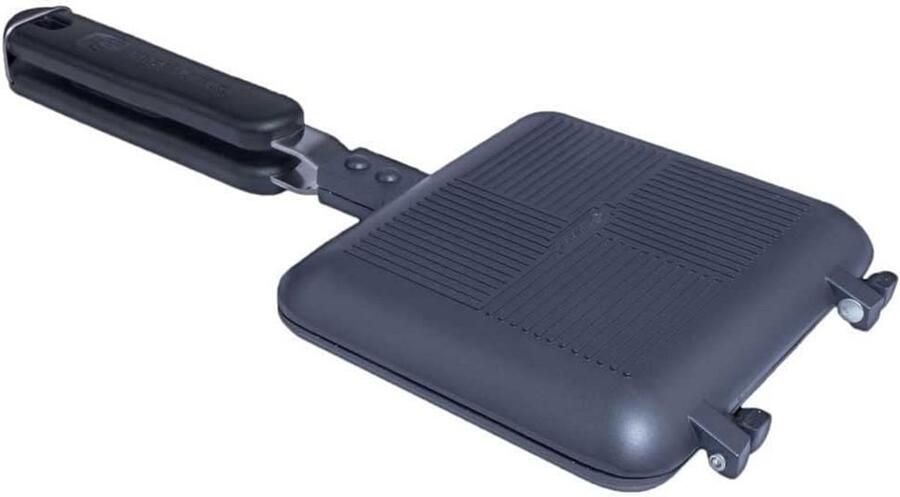 Klassieke Sandwich Broodrooster met Graniet Coating Compact en Veelzijdig