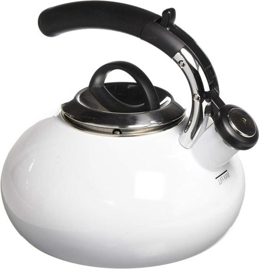 Klassieke waterkoker Ruime ketel Water verwarmen Snelle verwarming 2 liter Wit