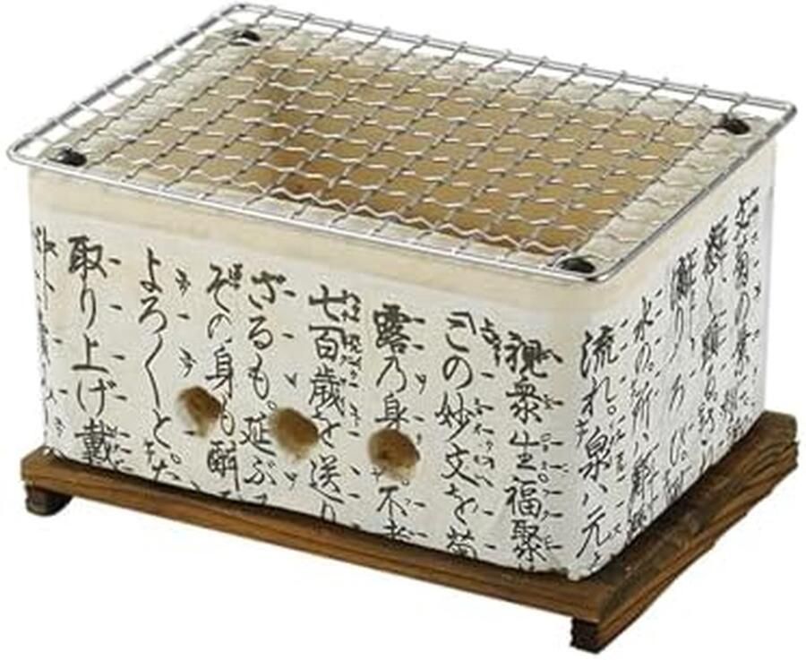 Klei Houtskoolkachel Outdoor Grill Buiten Koken Traditioneel Japans Voor 3-5 personen Natuurlijk