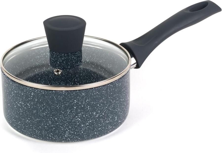 Kleine Antiaanbakpan met Deksel 16 cm Geschikt voor Alle Warmtebronnen Inclusief Inductie