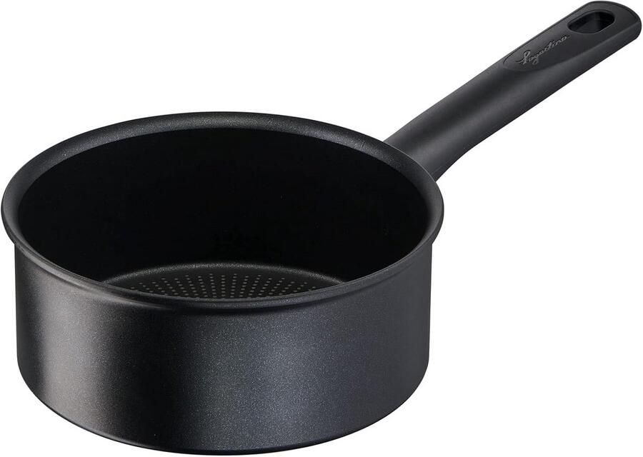 Kleine Antiaanbakpan van 18 cm met Thermosignaal Geschikt voor Inductie