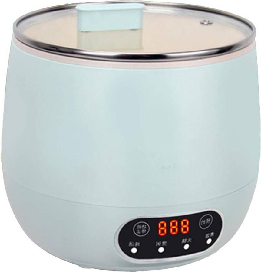 Kleine apparaten met anti-aanbaklaag en transparant deksel Draagbare mini-rijstkoker voor 2 personen