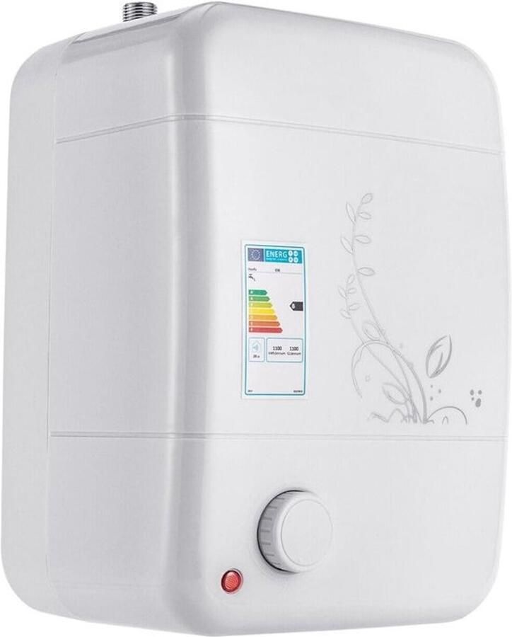 Kleine Boiler Warmwaterbereider Direct Warm Water Dubbele Bescherming 8 Liter Wit