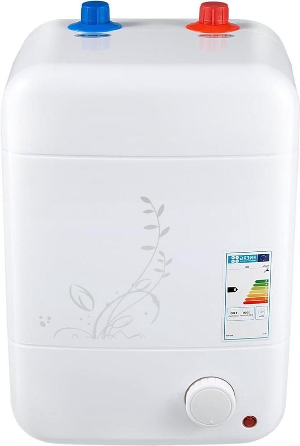 Kleine Boiler Warmwaterboiler Elektrisch Direct Warm Water Drukbestendig RVS 8 Liter Wit