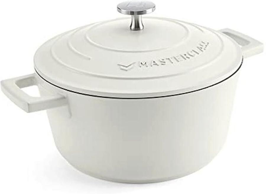 Kleine Braadpan 2 5L met Deksel Lichtgewicht Gietaluminium Inductiebestendig en Ovenbestendig