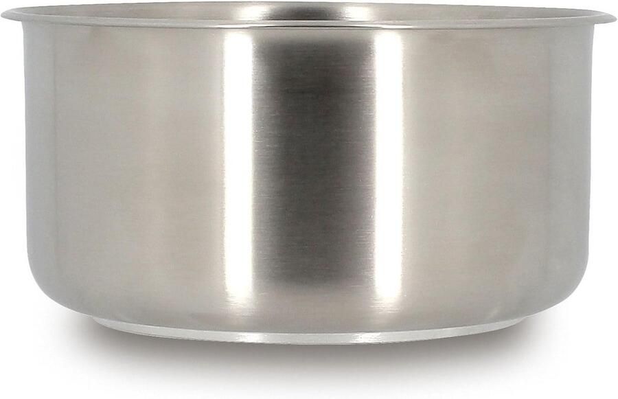 Kleine braadpan RVS met afneembaar handvat en inductiebodem 16 cm