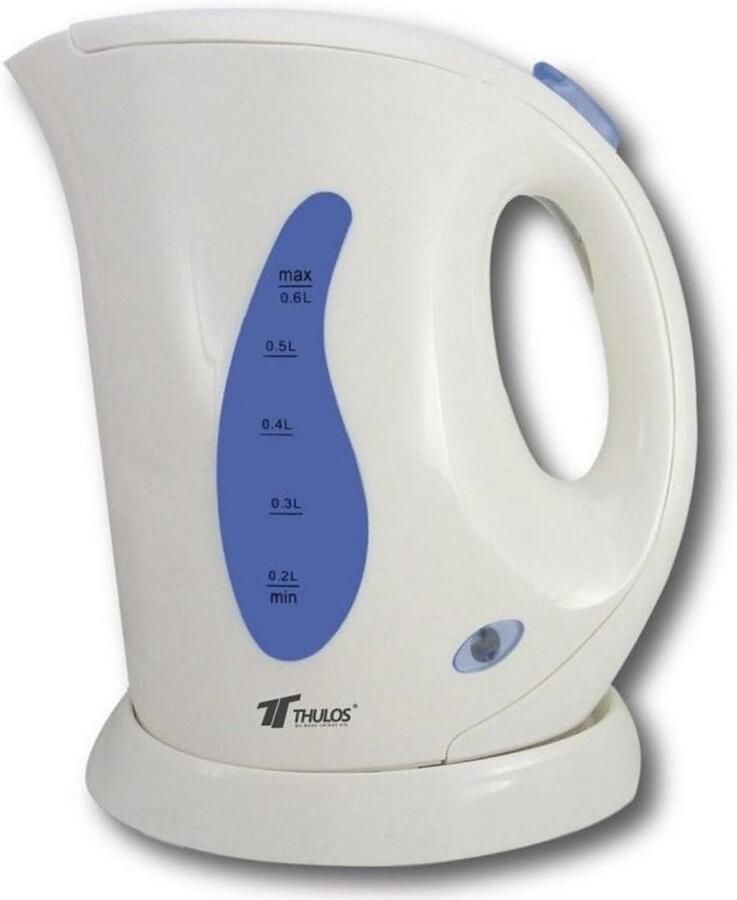 Kleine Draadloze Waterkoker 0 6 Liter RVS Filter en Verkalkingsbeveiliging