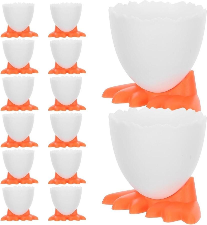 Kleine Eierdopjes Eierschaal Houder Ontbijt Serveren Creatieve Presentatie 15 stuks kleuren