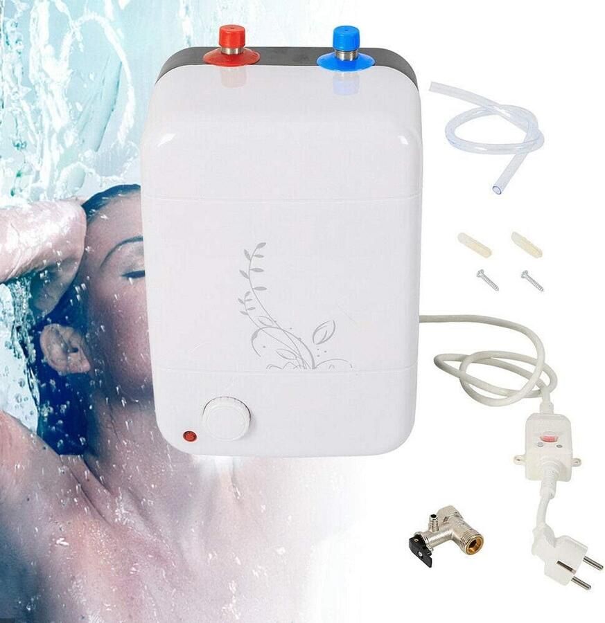 Kleine Elektrische Boiler 8 Liter voor Onderbouw Keuken of Toilet
