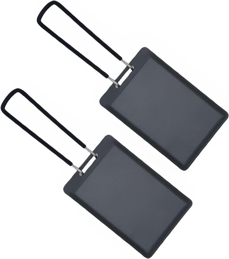 Kleine Grillpan Bakpan Buiten Koken Afneembaar Handvat 2 Stuks Zwart