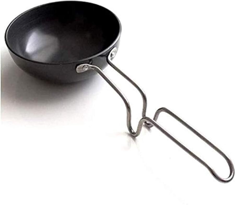 Kleine Hard Geanodiseerde Aluminium Koekenpan voor Specerijen en Tadka