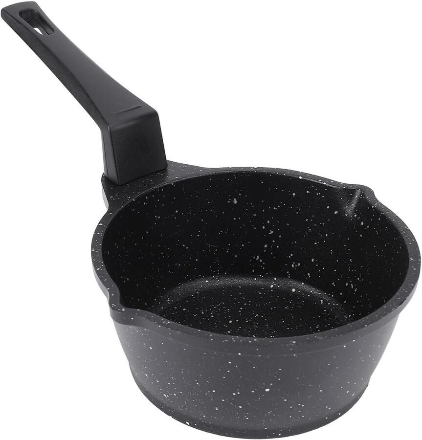 Kleine Hete Oliepan Boterverwarmer Compact Thuisontbijt Bereiden Antiaanbak Oppervlak 15 x 14 x 7 cm