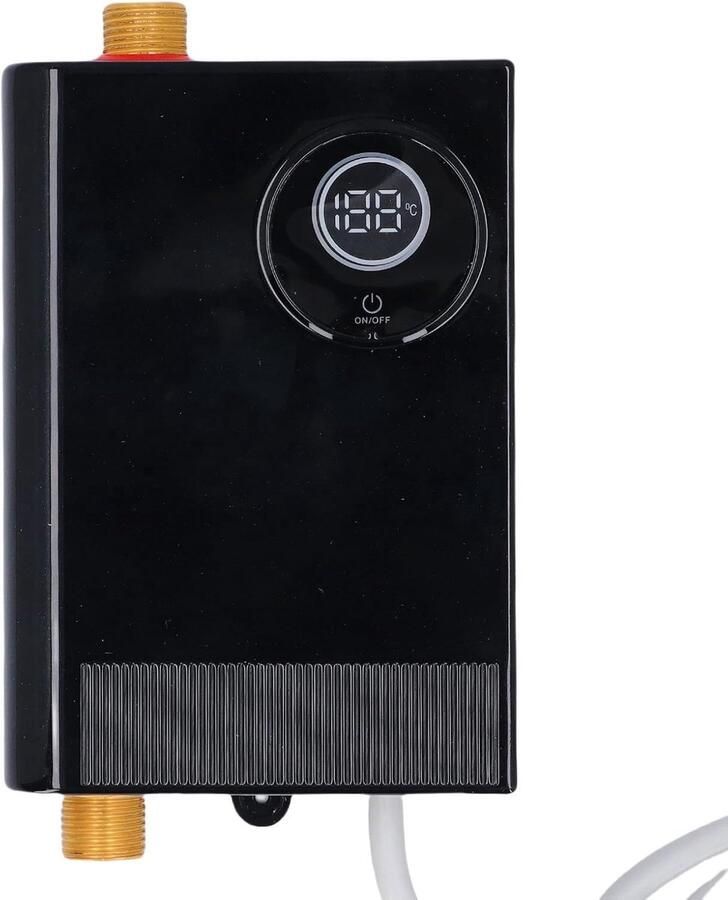 Kleine Keukenboiler Compacte Waterverwarmer Direct Warm Water IPX4 Waterdicht 19x10cm