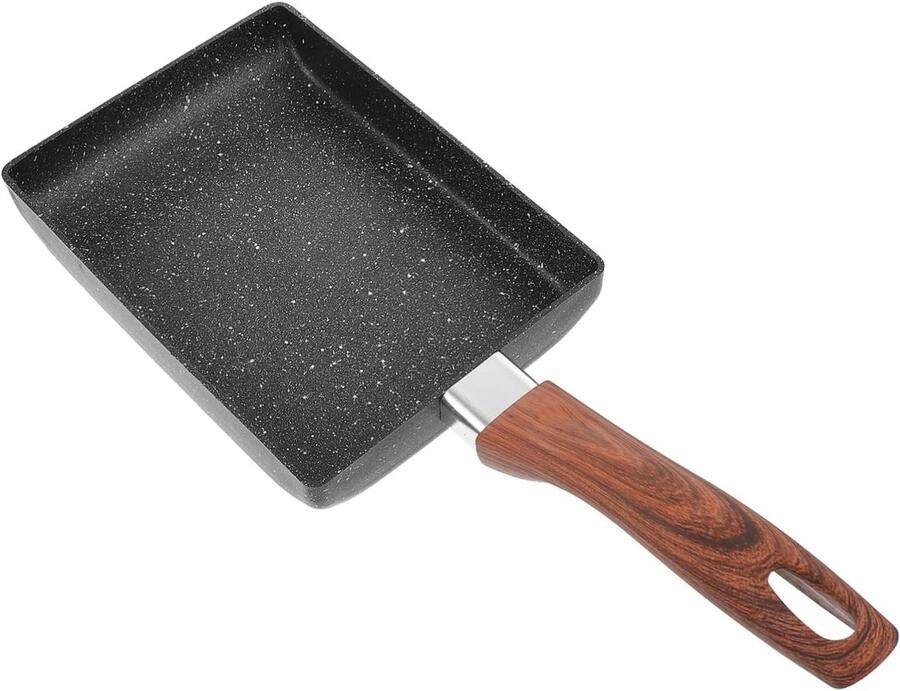 Kleine Koekenpan Omeletpan Ontbijt Maken Antiaanbaklaag 35.5 cm kleuren