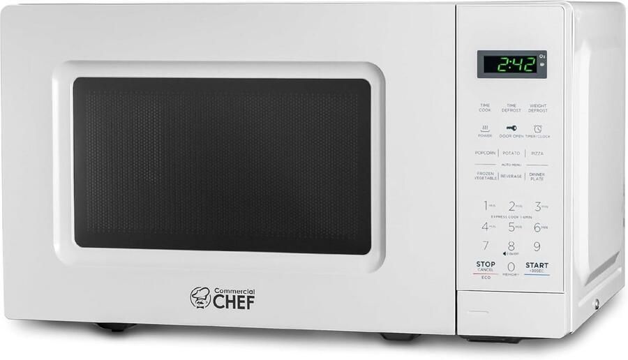 Kleine magnetron Compact apparaat Snel opwarmen Digitaal display 315 x 429 cm Wit