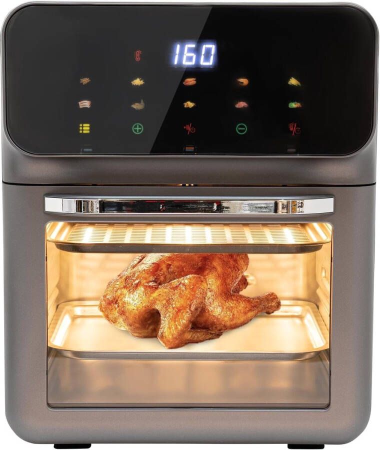 Kleine Oven 13 Liter met Circulatie Mini-Oven met LCD-Touchscreen en Automatische Uitschakeling