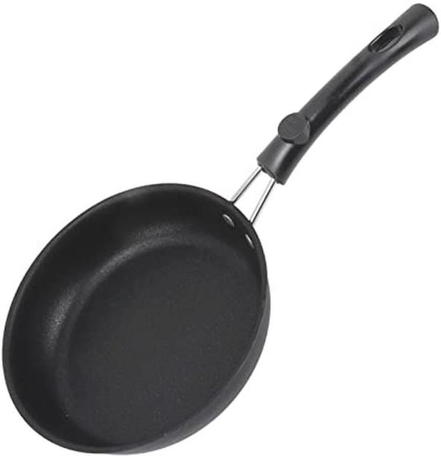 Kleine Roestvrijstalen Koekenpan 16CM voor Inductie en Gas