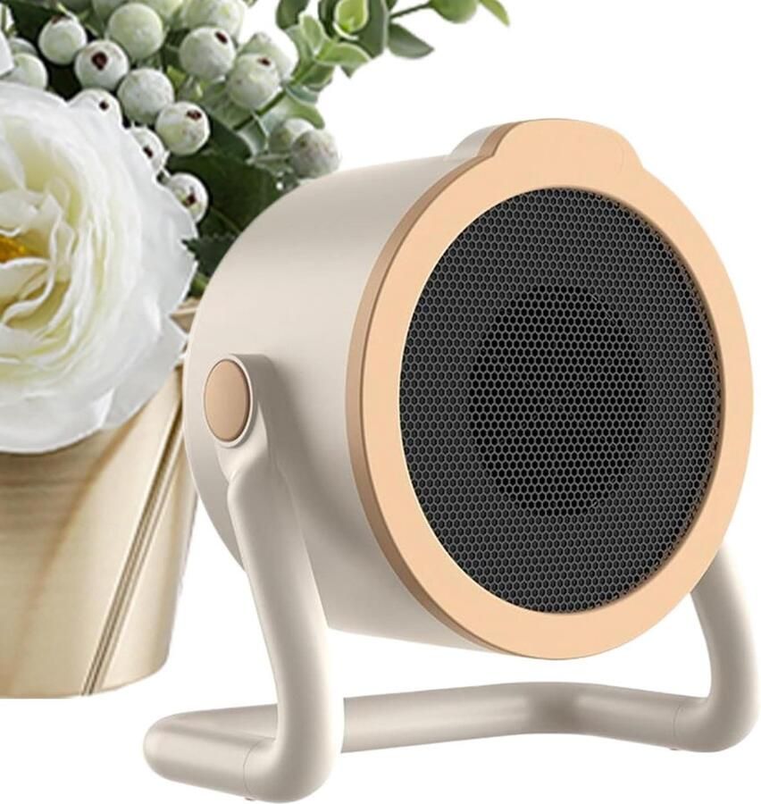 Kleine Ruimteverwarming Ventilator Kachel Koude Ruimtes Opwarmen 360 Graden Oscillatie 13 x 21 x 13 cm