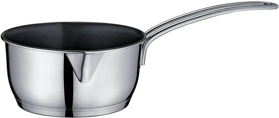 Kleine Steelpan 14 cm met Antiaanbaklaag Geschikt voor Inductie