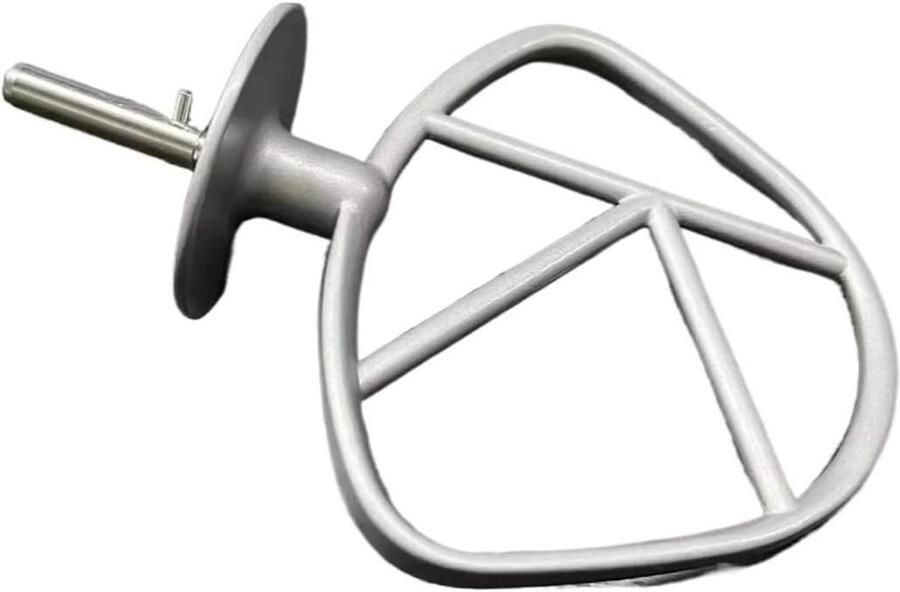 Klopper voor Keukenmachine Mixer Accessoire Bakken en Mixen Gecoat Anti-aanbak Oppervlak Standaard Maat Zilver