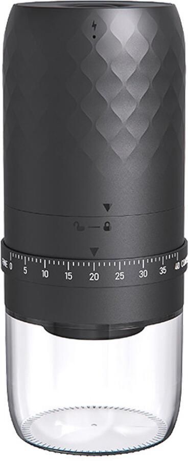 KMDJ-3AW Elektrische Koffiemolen Conische Molen Draagbaar Kleine Koffiemolen Oplaadbaar 40 Maalstanden Elektrische Molen met Keramische Kern Geschikt voor Koffiebonen Granen en Specerijen