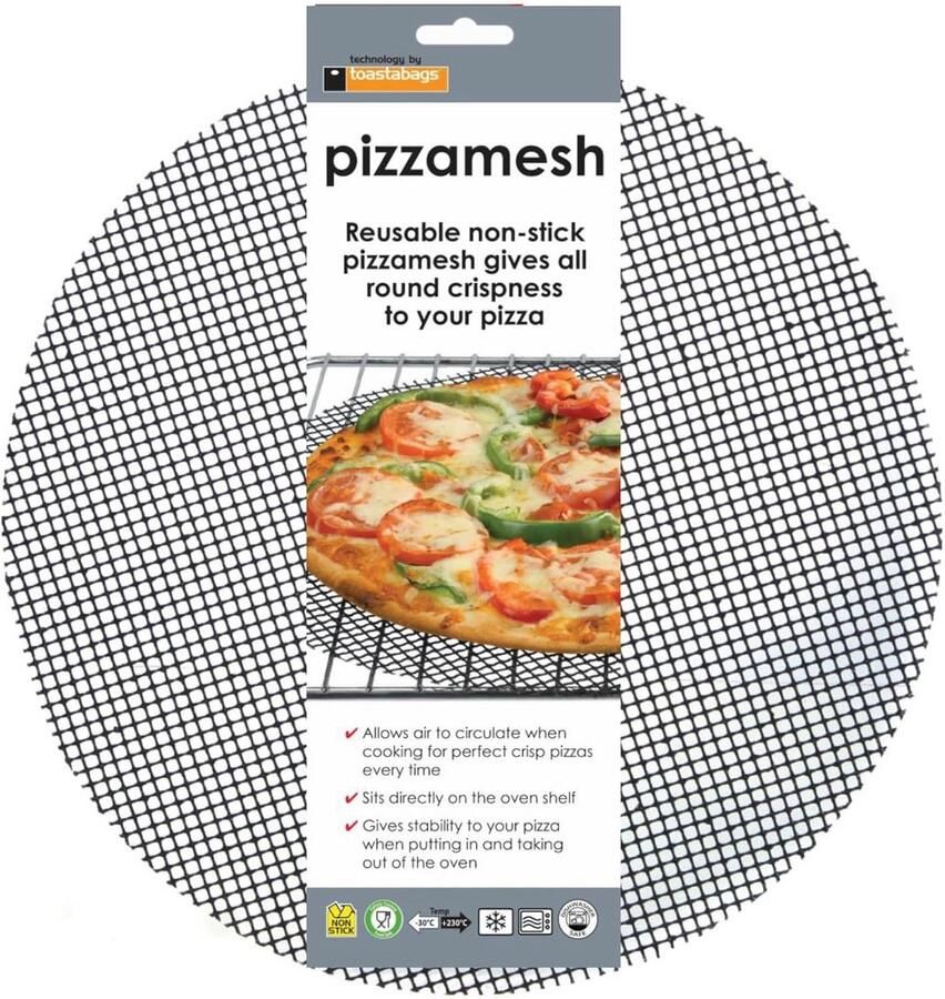 Knapperige Pizza Bakvorm Oven Herbruikbaar Anti-aanbak Ovenrooster
