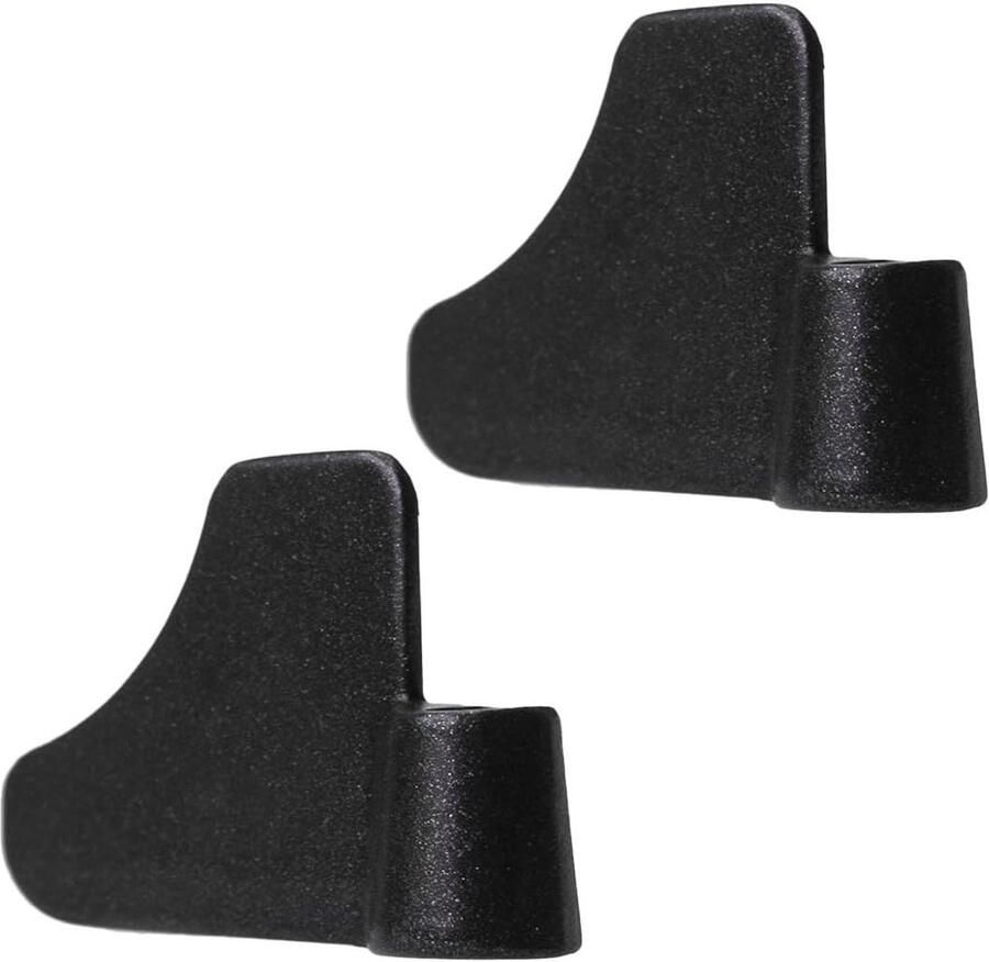 Kneedbladen Broodmachine Reservebladen Mixers Brood Bakken Set van 2 1.5 kg Deeg Zwart