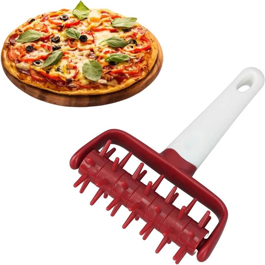 Kneedgereedschap voor pizzadeeg van kunststof voorkomt luchtbellen in deeg ideaal voor thuisgebruik met tips voor perfect deeg