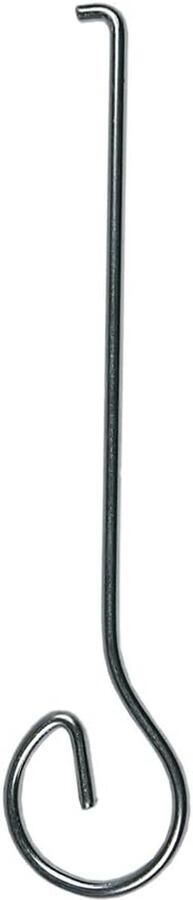 Kneedhaak Broodmachine accessoire Brood bakken Perfecte pasvorm 14 x 10 x 0.2 cm Zilverkleurig