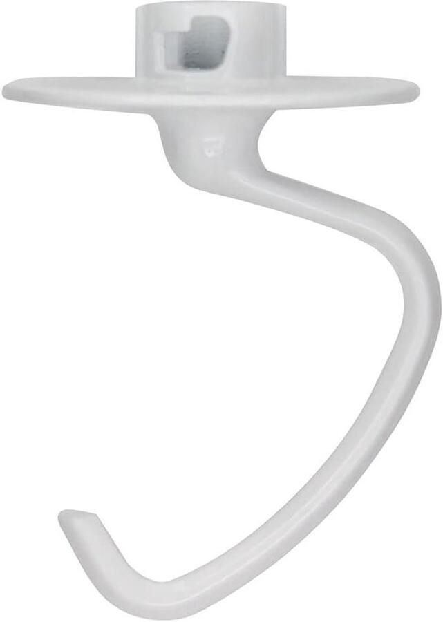 Kneedhaak Keukenmachine Deeghaak Mixer Brood Bakken Nylon Gecoate 90 g Wit