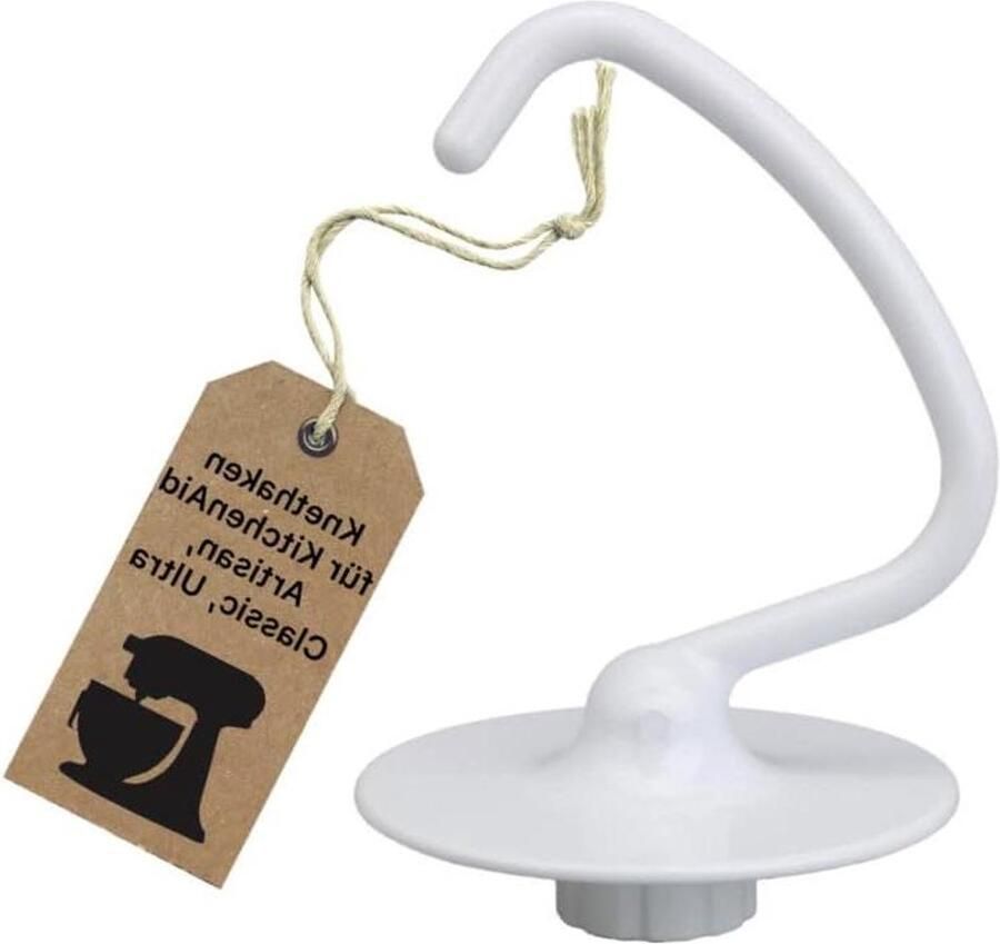 Kneedhaak Keukenmachine Deeghaak Mixer Deeg Maken Vaatwasmachinebestendig 4.3 L of 4.8 L Rood