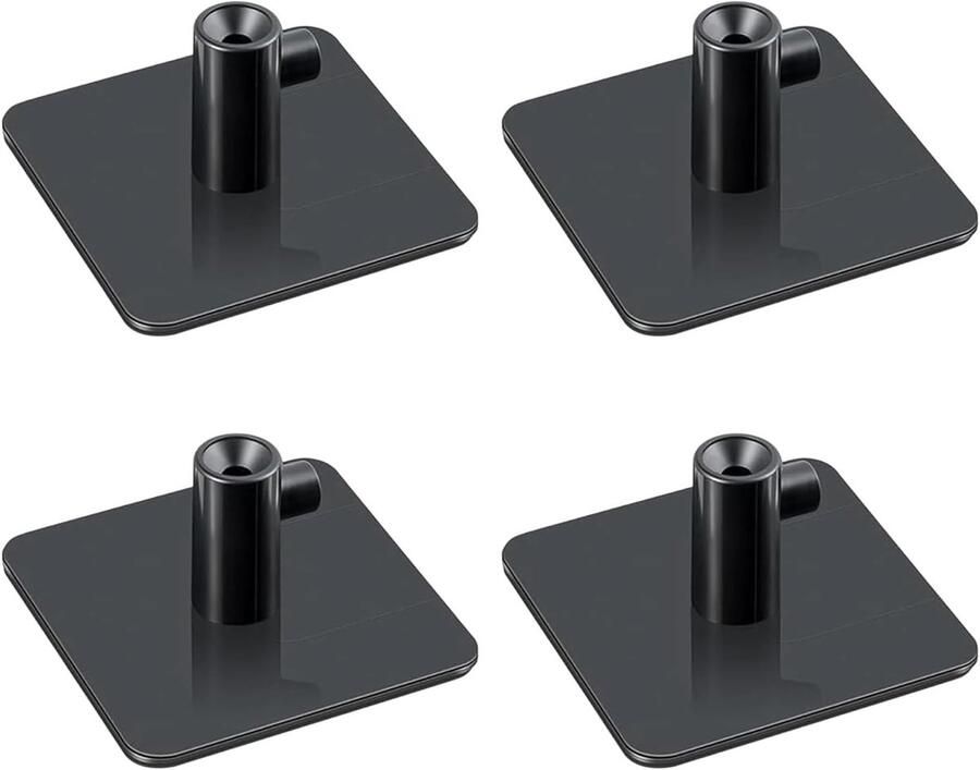 Kneedhaak Opzetstuk Mengaccessoire Blender Deeg Mengen Robuuste Constructie 48 x 48 x 22 mm Zwart Wit