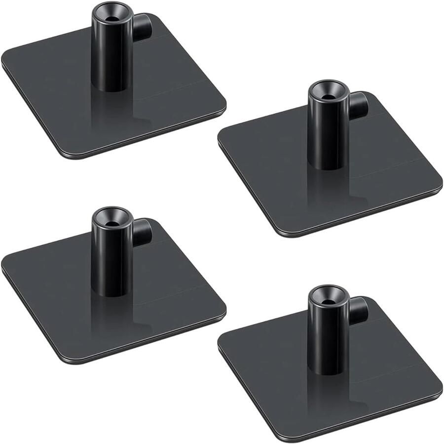 Kneedhaak opzetstuk Mixer accessoire Deeg bereiden Ergonomische hantering 48 x 48 x 22 mm Zwart
