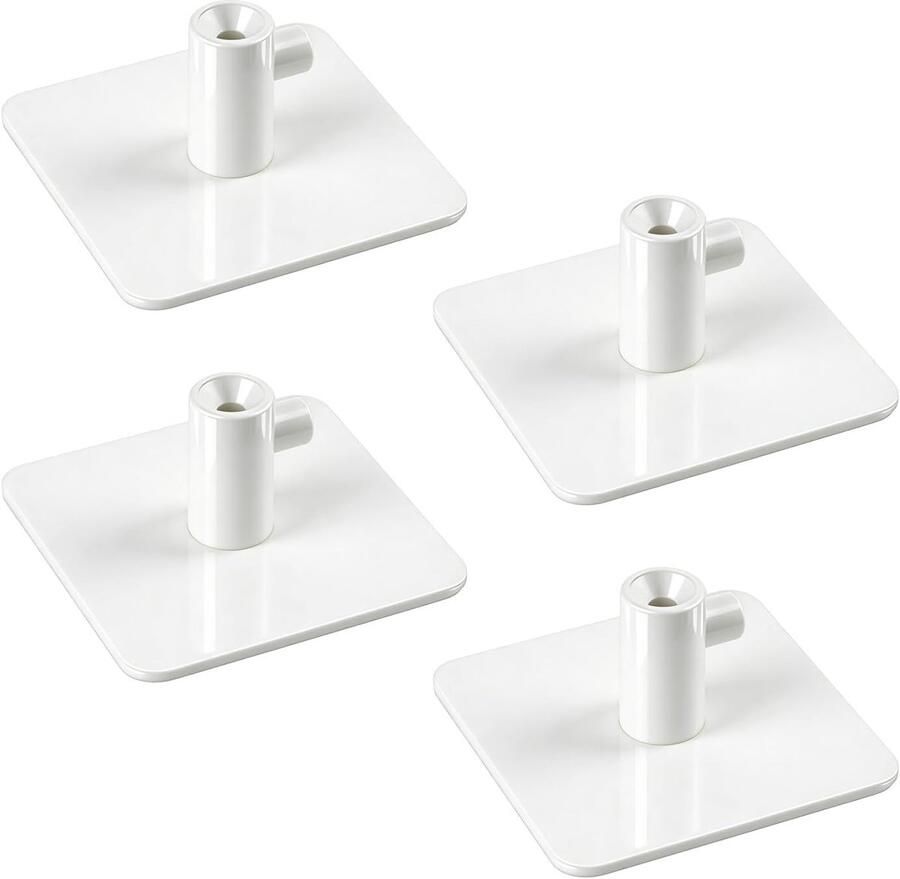 Kneedhaak Mixer Deeg Haak Bakken Deeg Efficiënt Mengen 4 stuks Zwart Wit