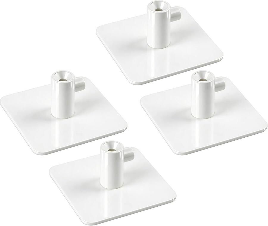 Kneedhaak Opzetstuk Mixer Accessoire Deeg Bereiden Robuuste Constructie 48 x 48 x 22 mm Zwart Wit