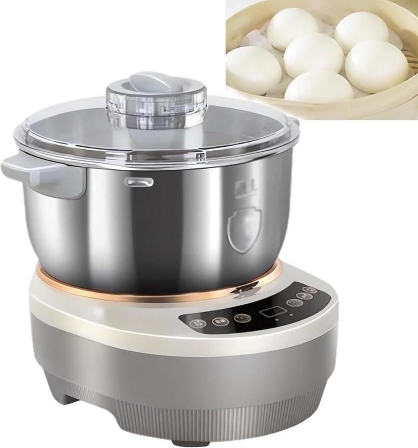 Kneedmachine Deeg Mixer Bakken Thuis Constante Temperatuur 7L Capaciteit Wit