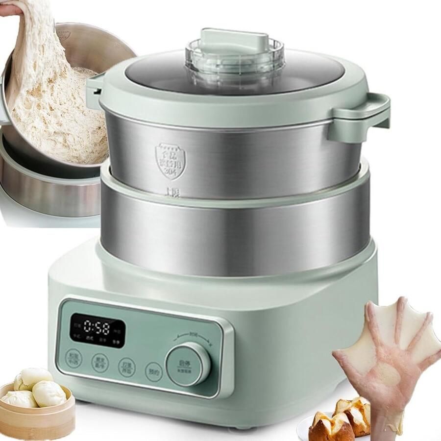 Kneedmachine Deegmaker Snel Deeg Fermentatie Functie 5 Liter