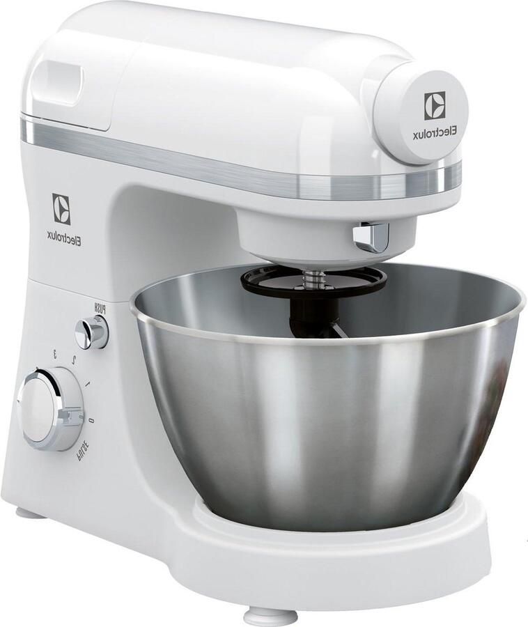 Kneedmachine Keukenmixer Deegmixer Bakken en Koken Krachtige 800W Motor 4.1 Liter Kom Wit
