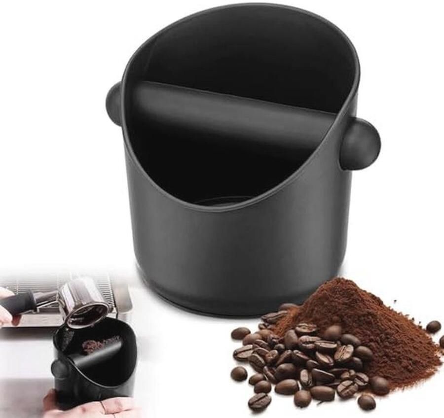 Knock Box Afklophouder voor Koffiedik Duurzame Espresso Klopdoos voor Keuken en Kantoor