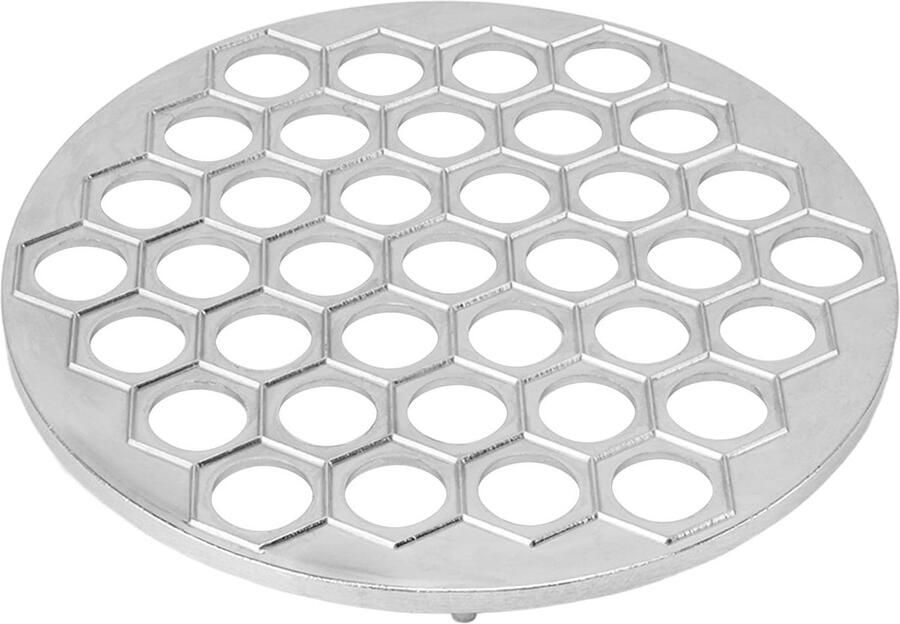 Knoedel en Ravioli Maker met 37 Gaten Zilver Handwasbaar Keukengereedschap voor Thuisgebruik