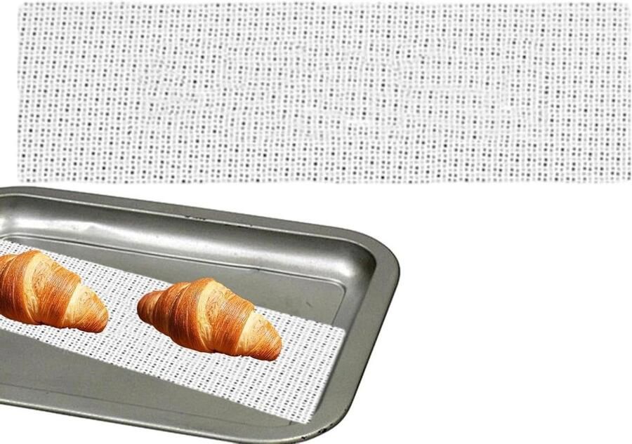 Knoedel Stoomvoering Stoomgaas Mat Koken Stoomgroenten Uniforme Gaten 33x53 cm Wit