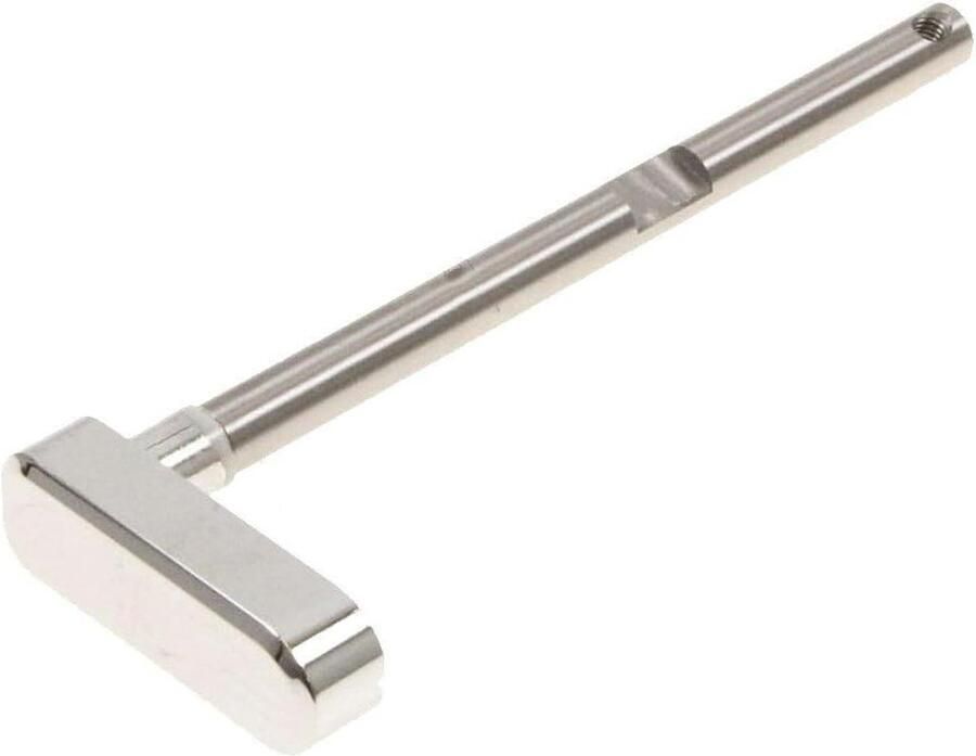 Knop met as Bedieningsknop Draaiknop Keukenmachine Reparatie Origineel Onderdeel Standaard Maat Zwart