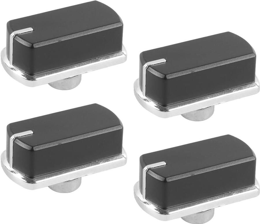 Knoppen vervanging 4 stuks voor fornuis oven kookplaat herstel functionaliteit Vemera