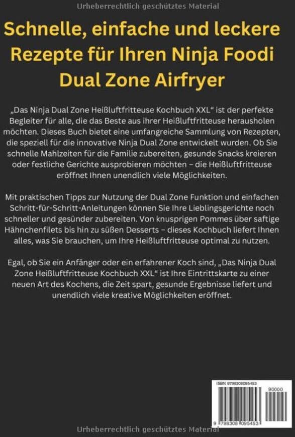 Kochbuch für Heißluftfritteusen: Einfache und gesunde Rezepte für die ganze Familie
