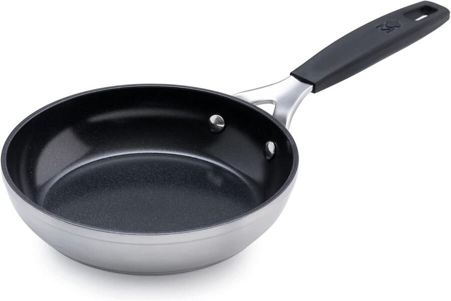 Koekenpan 16 cm Gietijzer Aluminium Voor Inductie